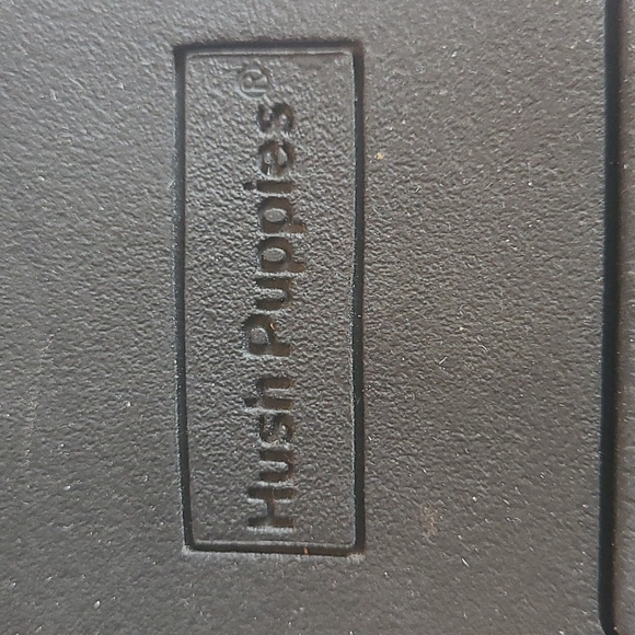 Boys' Hush Puppies Ty Oxford Black Uniform Dress Shoe, Size 4M - Picture 7 of 9